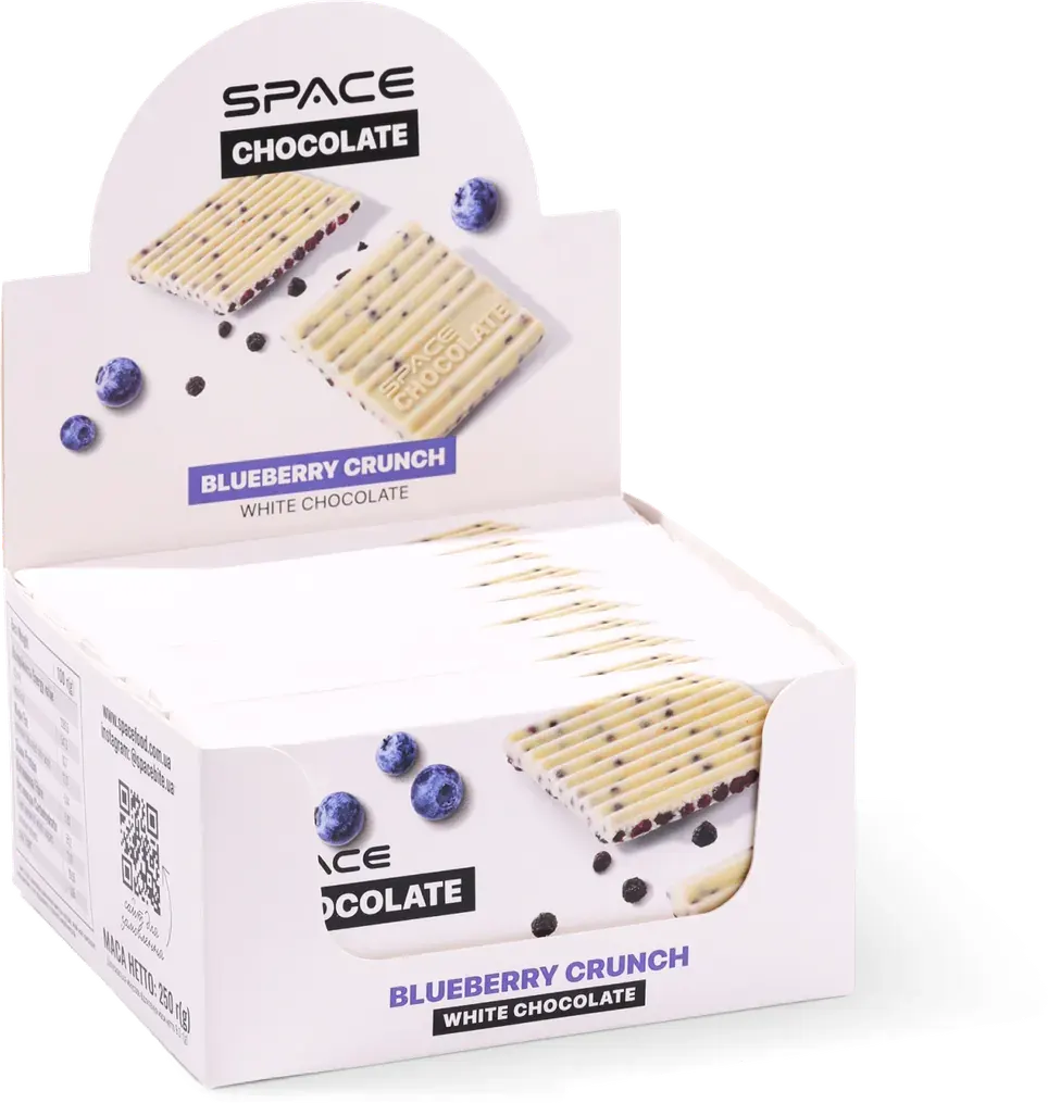 Чорниця — шоу-бокс і плитка SPACE CHOCOLATE